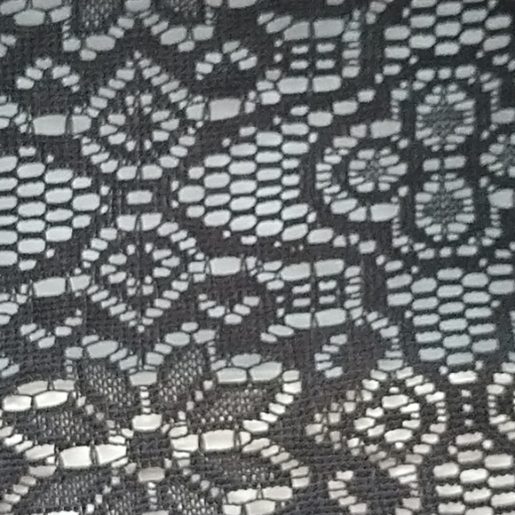 Atmosphere Black Lace Beach Cover-up S/M - Picture 6 of 11